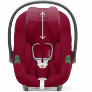 Siège de Voiture Cybex Aton B2 i-Size Rouge ECE R129/04 ISOFIX