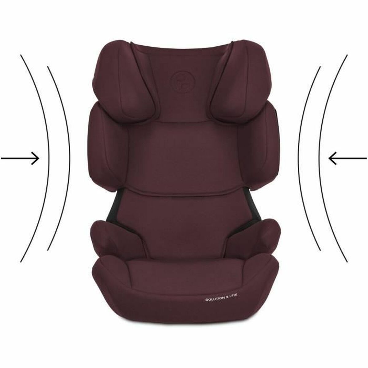 Siège de Voiture Cybex Solution X i-Fix Rumba Rouge rouge ECE R129/04 ISOFIX