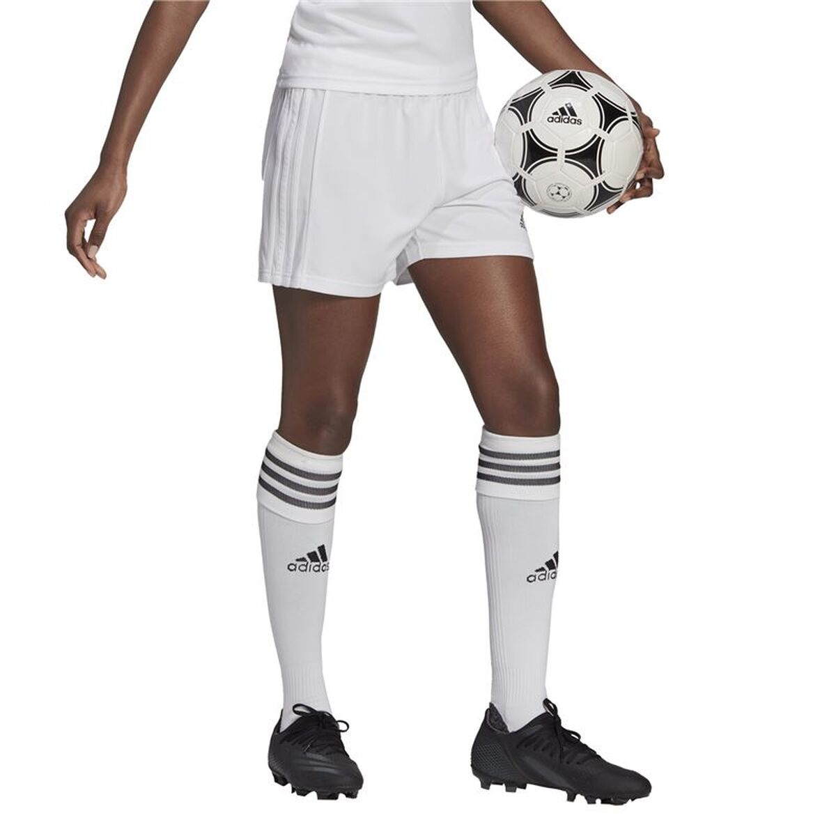 Short de Sport Adidas Squad 21 Blanc