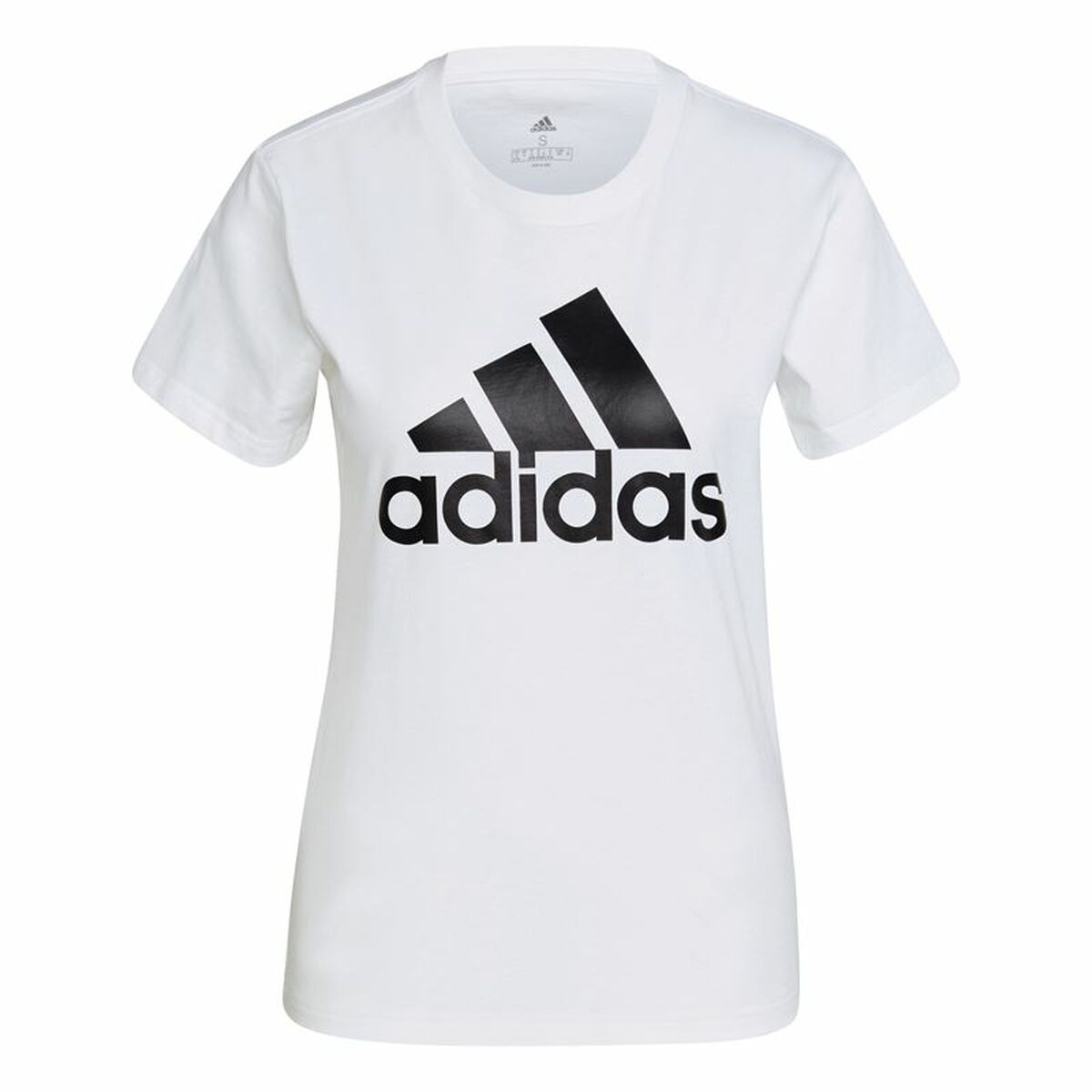 T-shirt à manches courtes femme Adidas GL0649 Blanc (XS)