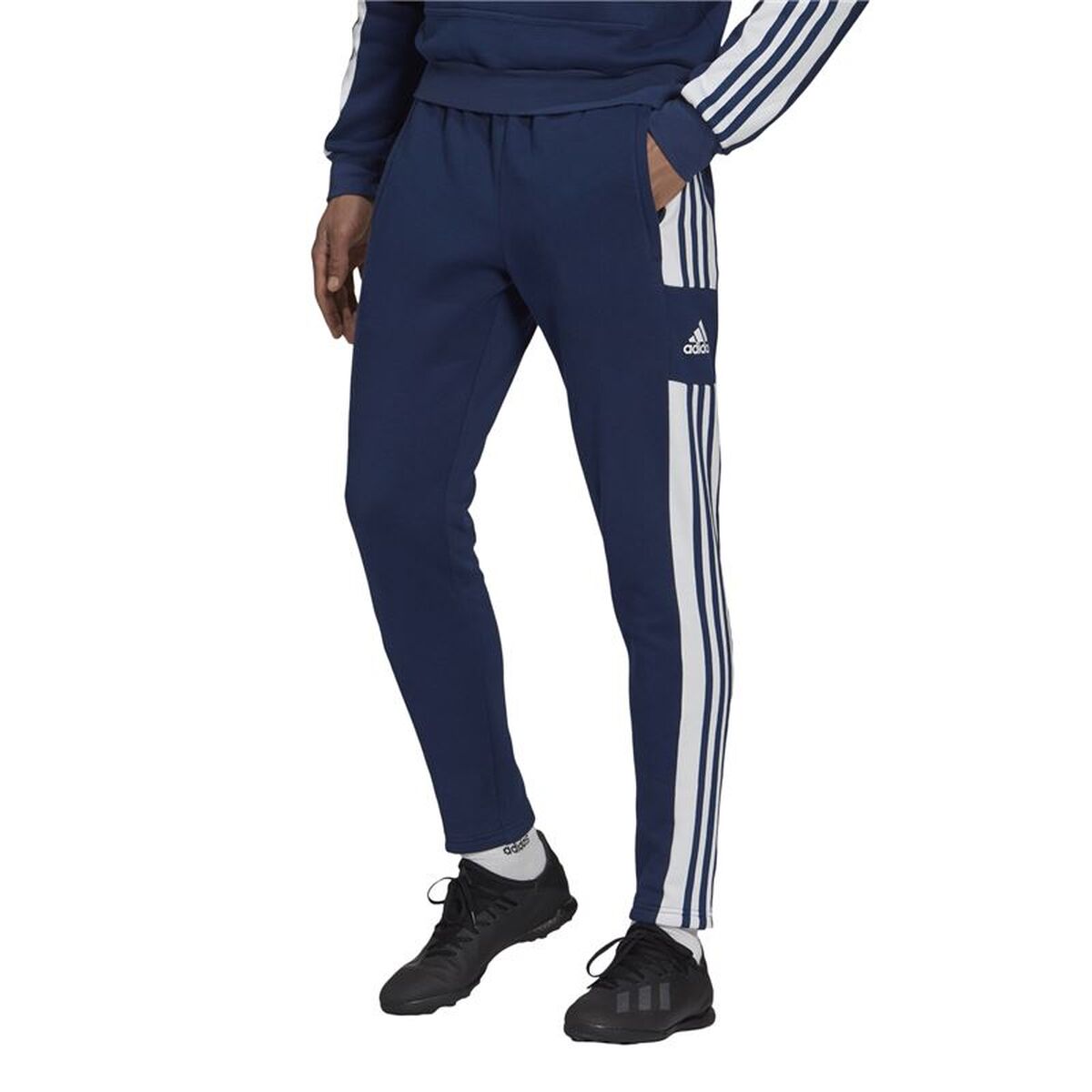 Jogging d'Entraînement de Football pour Adultes Adidas Sq21 Blue marine Homme