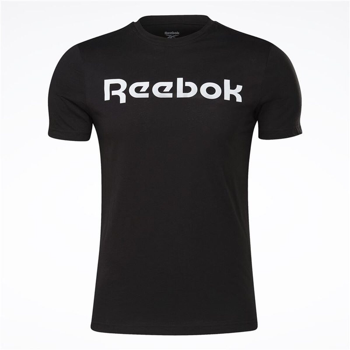 T-shirt à manches courtes homme Reebok Graphic Series Linear Logo Noir