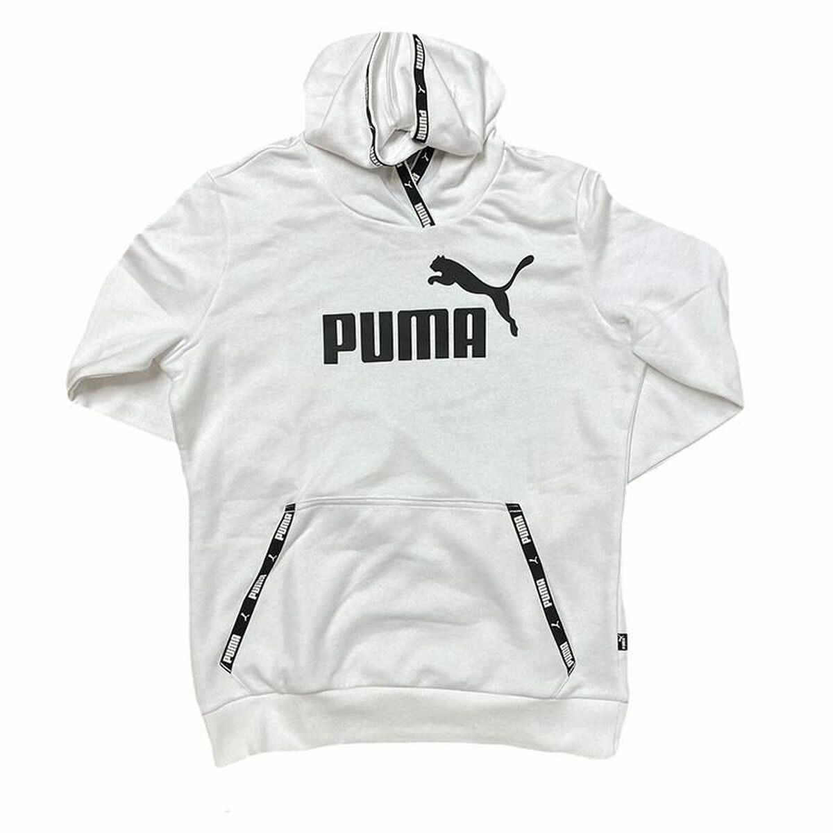 Sweat à capuche femme Puma Power Blanc
