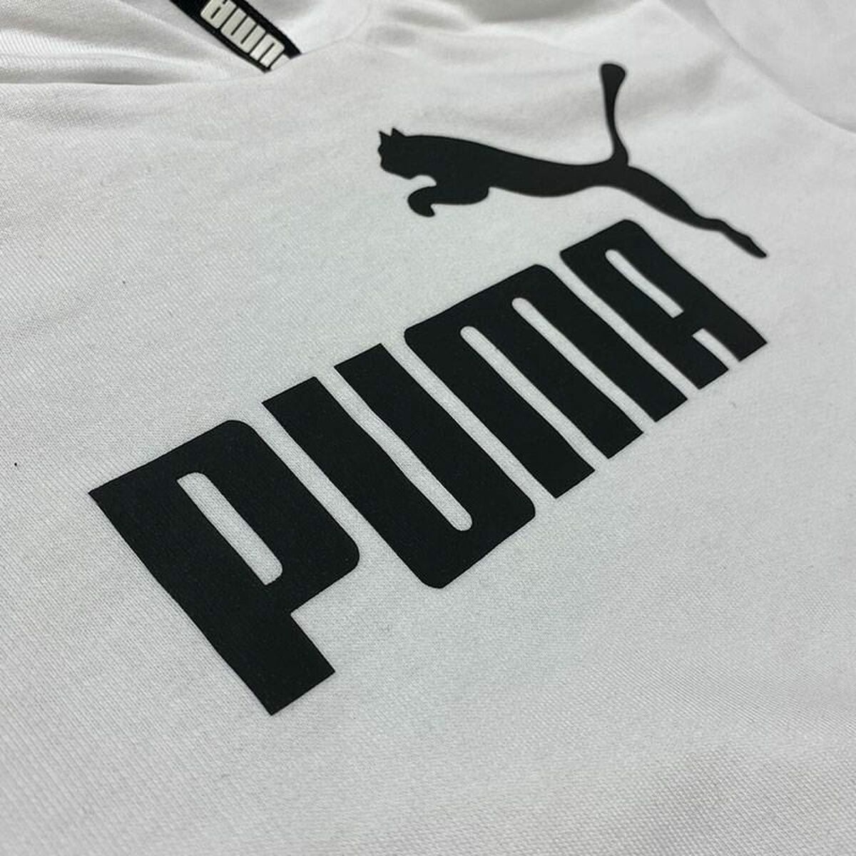 Sweat à capuche femme Puma Power Blanc
