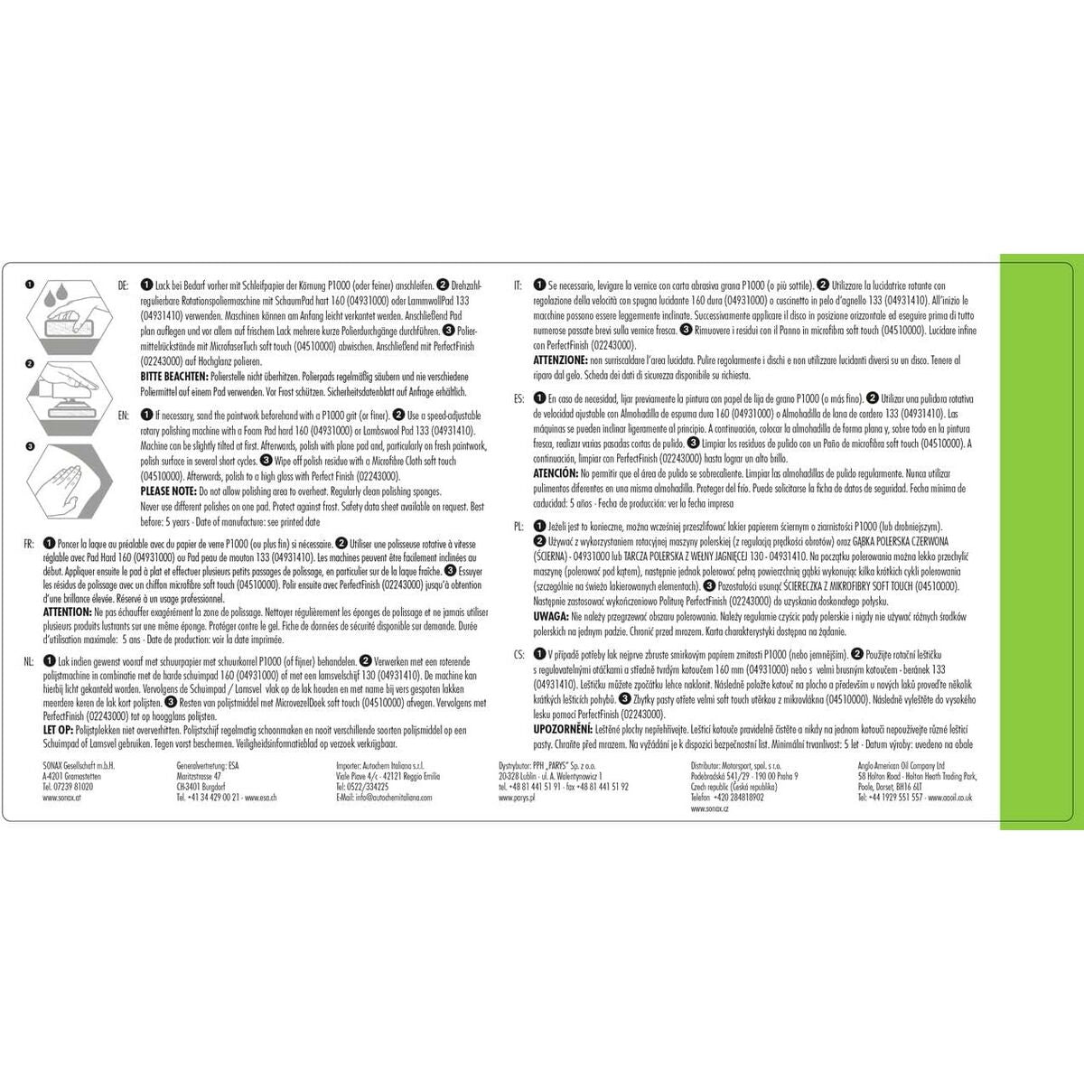 Kit de Nettoyage pour Écrans Sonax SX02463000