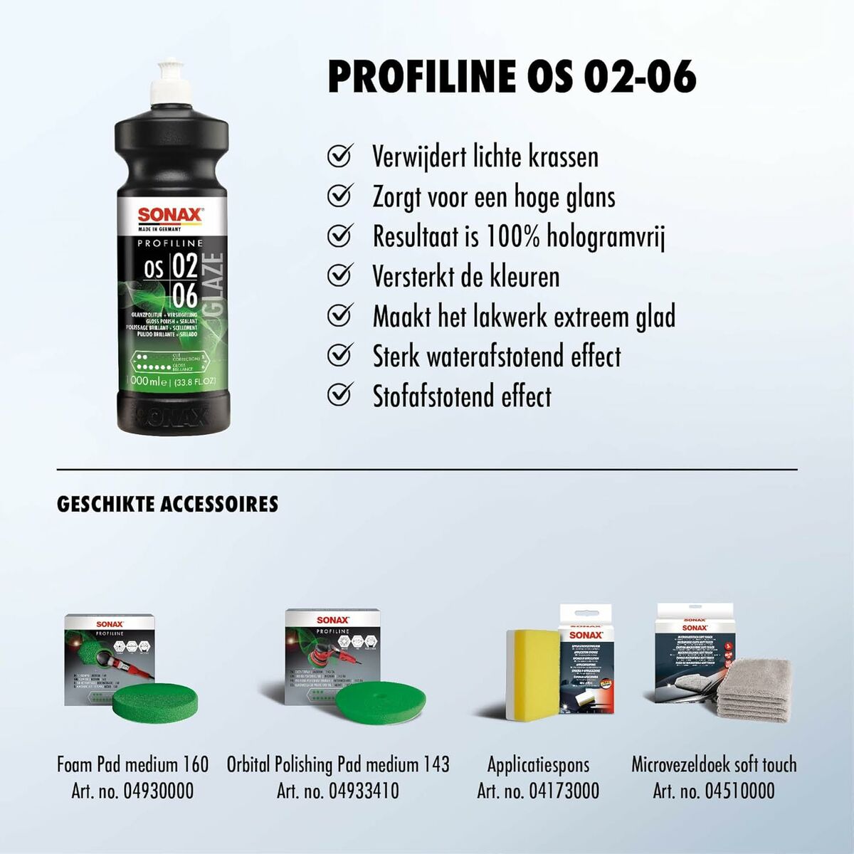 Produit lustrant pour pneumatiques Sonax 615343