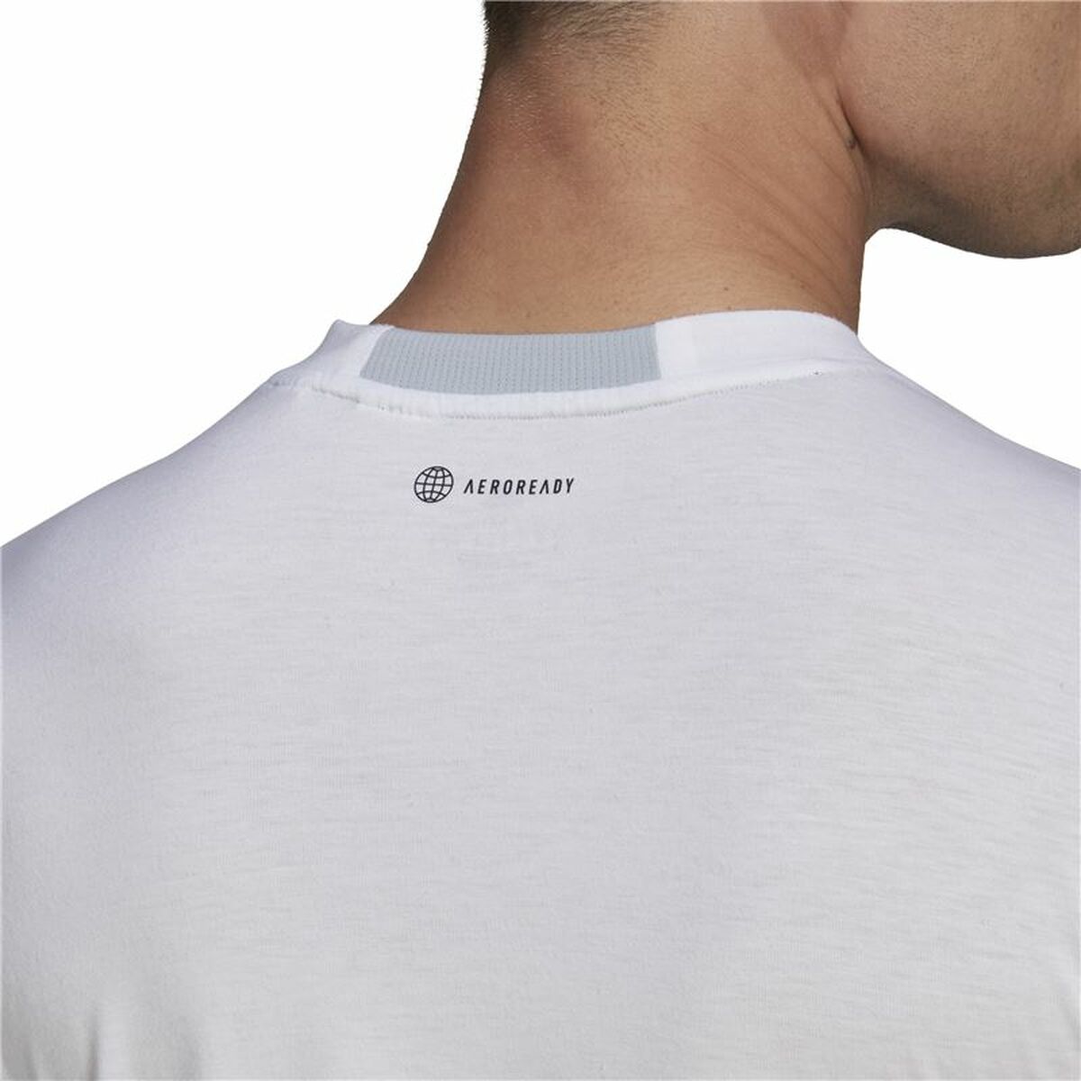 T-shirt à manches courtes homme Adidas D4T Blanc