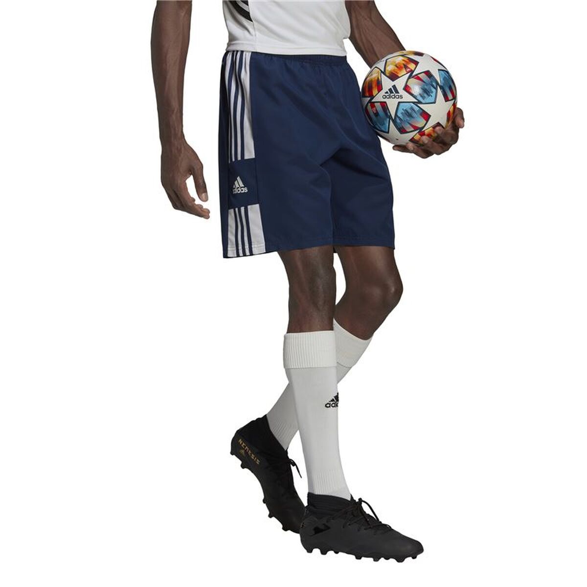 Short de Sport Adidas Sq21 Dt Bleu foncé