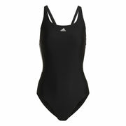 Maillot de bain femme Adidas 3S Mid Suit Noir