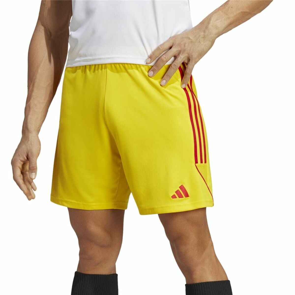 Jogging d'Entraînement de Football pour Adultes Adidas Tiro 23 Jaune Homme