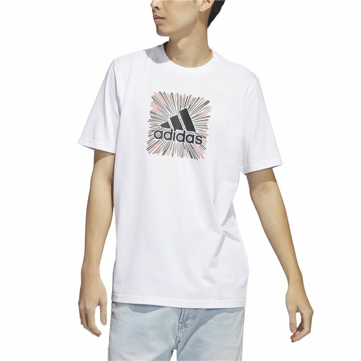 T-shirt à manches courtes homme Adidas Sport Optimist (XS)