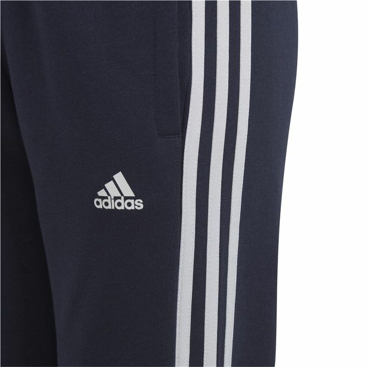Pantalon de sport long Adidas Essentials Noir