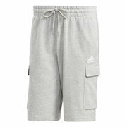 Short de Sport Adidas Essentials French Terry Cargo Gris