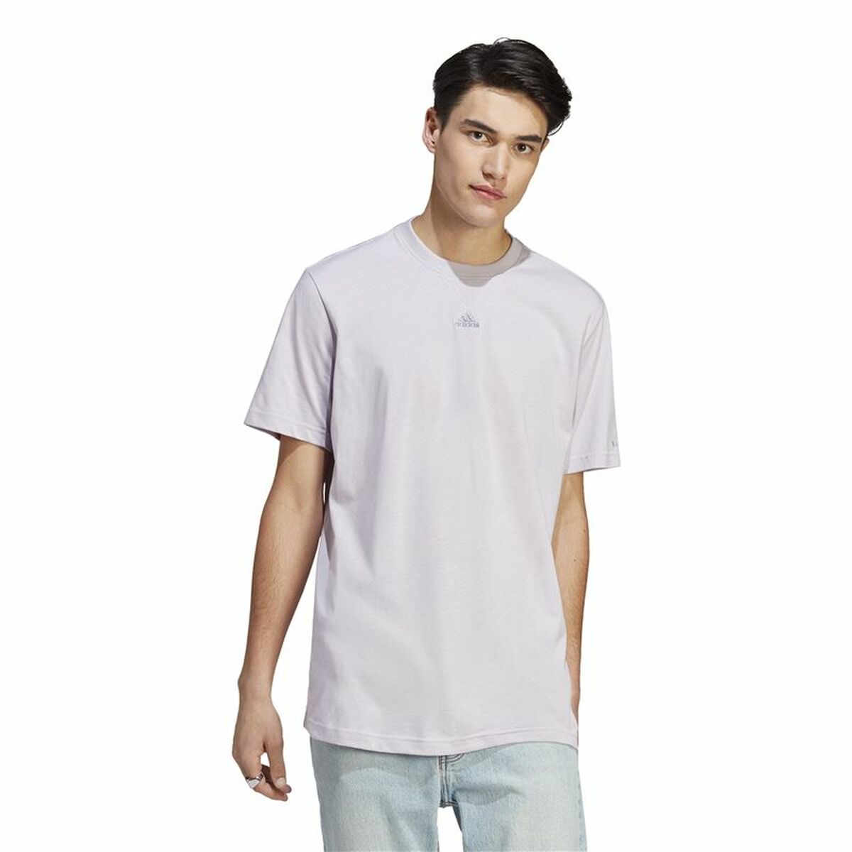 T-shirt à manches courtes homme Adidas All Szn Lila