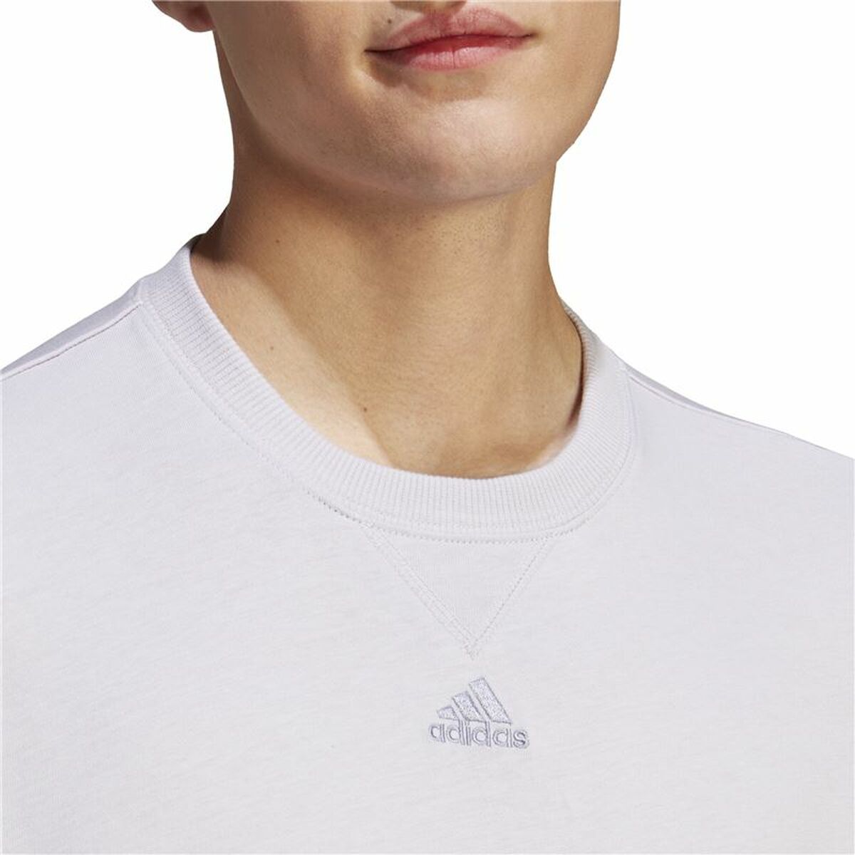 T-shirt à manches courtes homme Adidas All Szn Lila