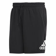 Short de Sport Adidas Essentials Logo Noir