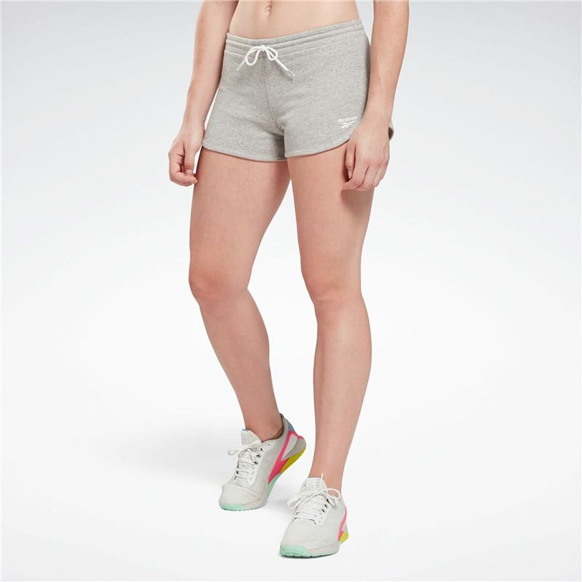 Short de Sport Reebok Identity French Terry Short Gris