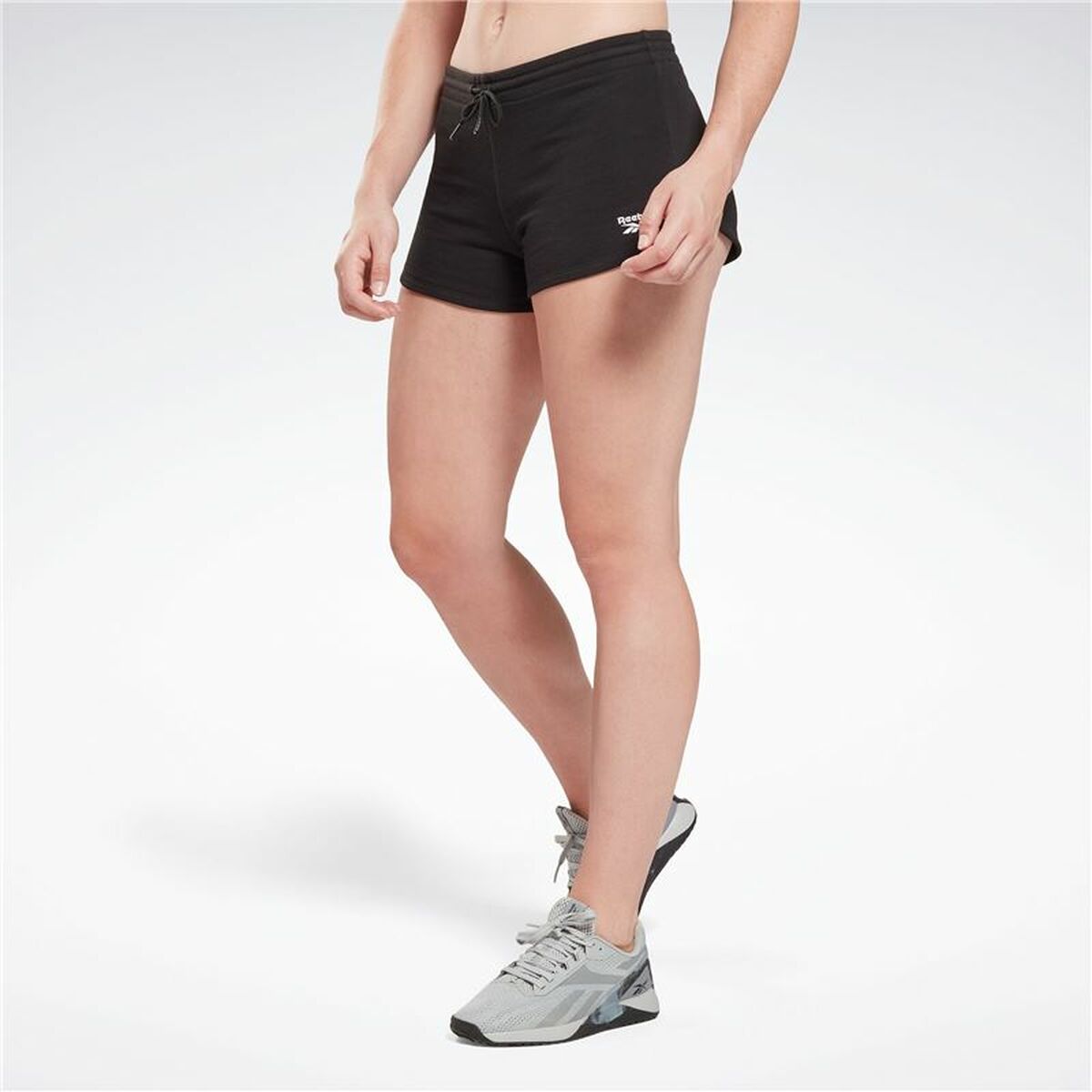 Short de Sport Reebok Identity French Terry Short Noir