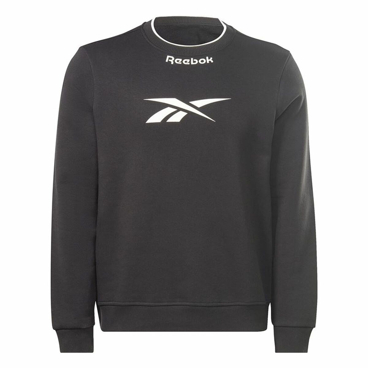 Sweat sans capuche homme Reebok RI Arch Logo Vector Blanc Noir