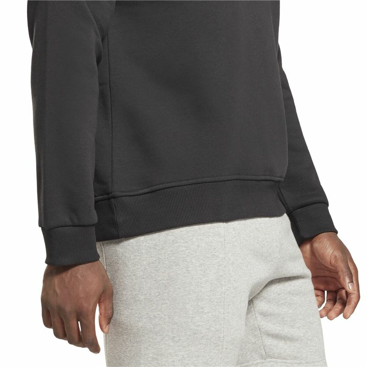 Sweat sans capuche homme Reebok RI Arch Logo Vector Blanc Noir