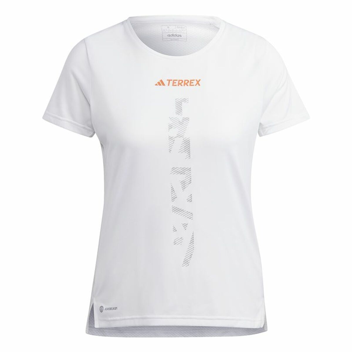 T-shirt à manches courtes femme Adidas Agr Shirt Blanc