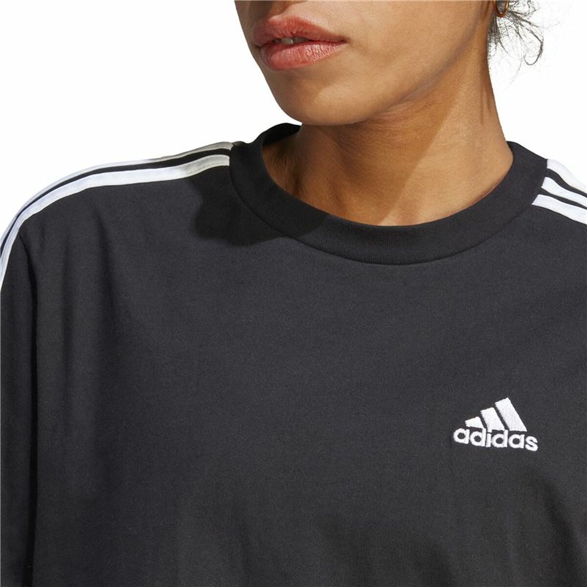 Robe Adidas 3S Boyfriend Single Noir