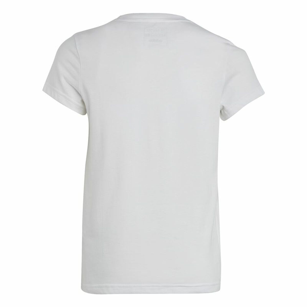 T shirt à manches courtes Enfant Adidas Essentials Blanc
