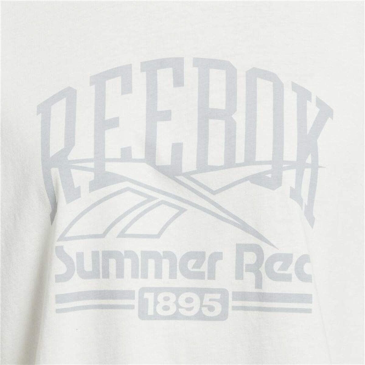 T-shirt à manches courtes femme Reebok Graphic Logo Blanc