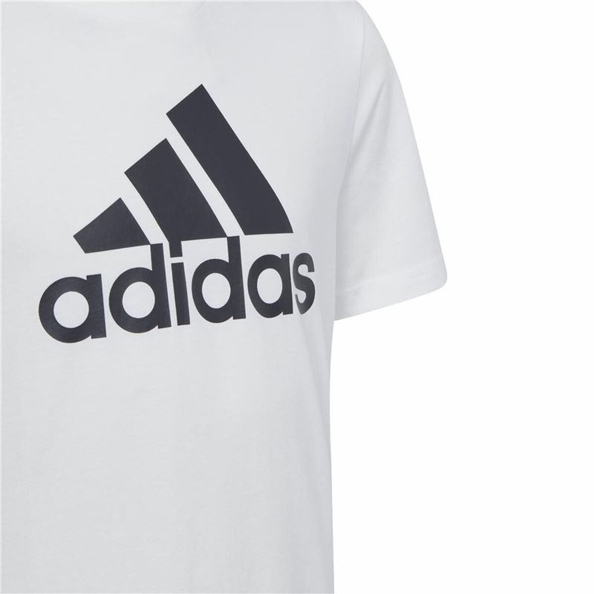 T shirt à manches courtes Enfant Adidas Essentials Big Logo Cotton