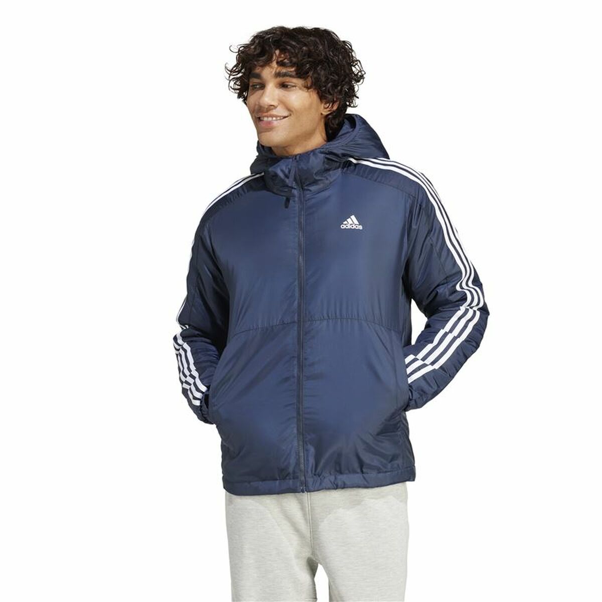 Veste de Sport pour Homme Adidas Essentials Bleu