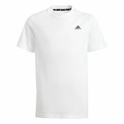T shirt à manches courtes Enfant Adidas U Sl Blanc