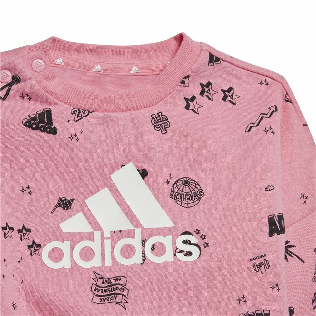 Survêtement Enfant Adidas I Bluv Q3 Cset Saumon