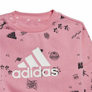 Survêtement Enfant Adidas I Bluv Q3 Cset Saumon