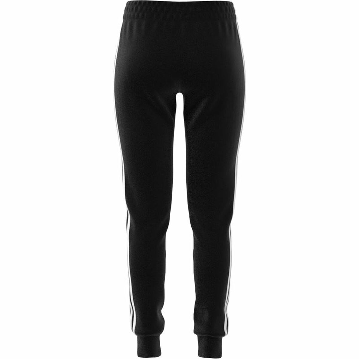 Pantalon de sport long Adidas 3S Fl C Pt Noir Femme