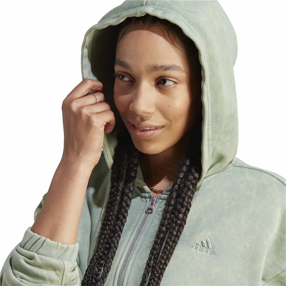 Sweat à capuche femme Adidas All Szn Ws Fz