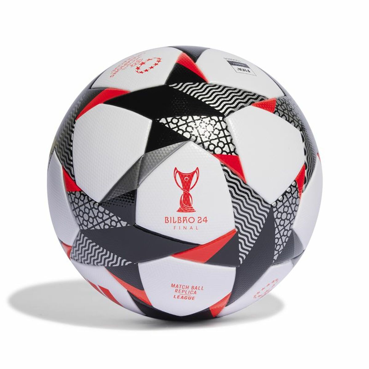 Ballon de Football Adidas Wucl Leage Blanc Taille 4