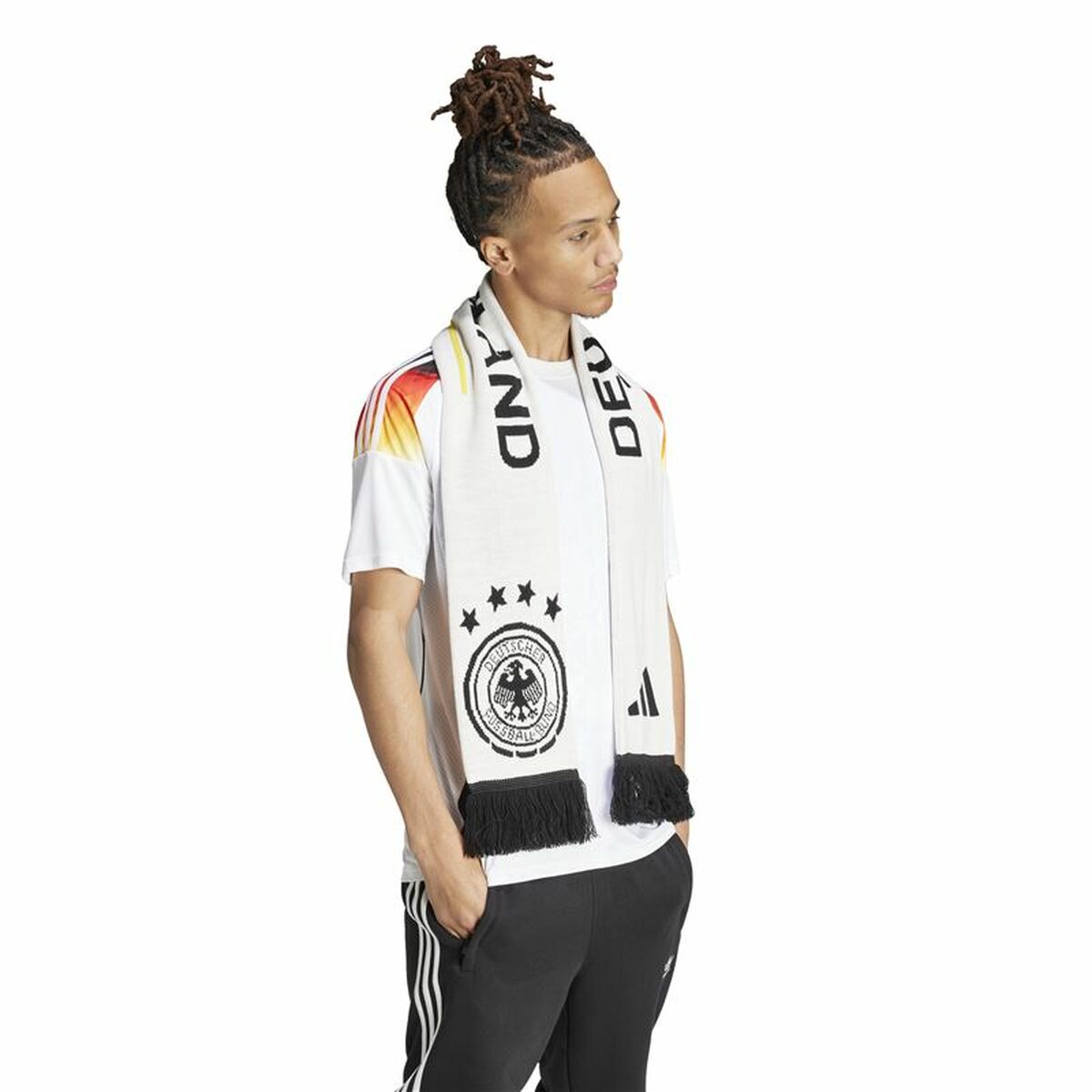 Maillot de Football à Manches Courtes pour Homme Adidas Alemania (XL)