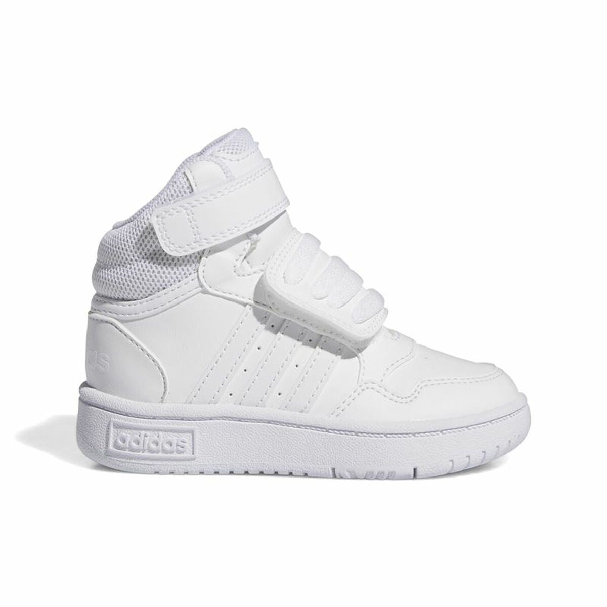 Chaussures de Sport pour Bébés Adidas Hoops Mid 3.0 Blanc