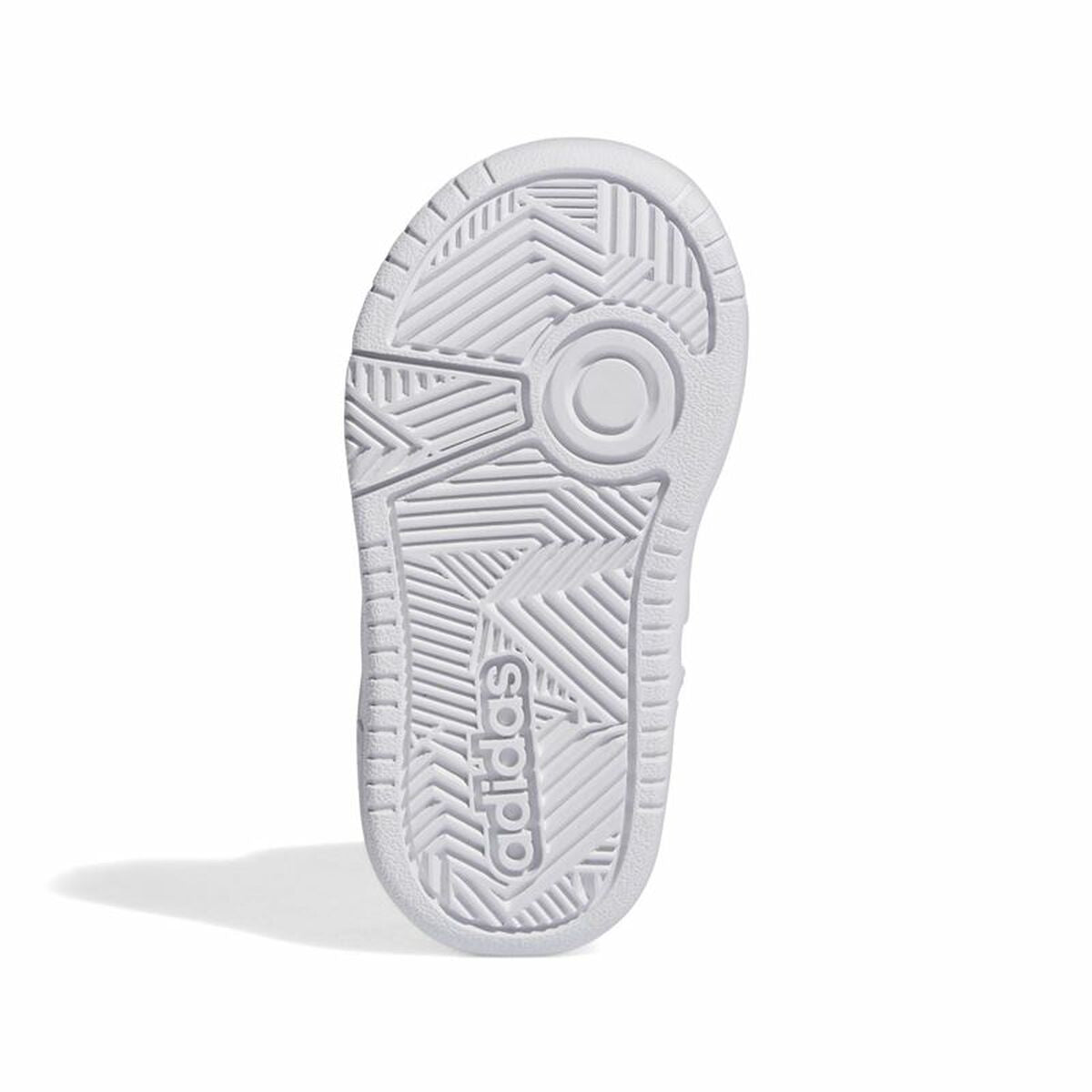 Chaussures de Sport pour Bébés Adidas Hoops Mid 3.0 Blanc