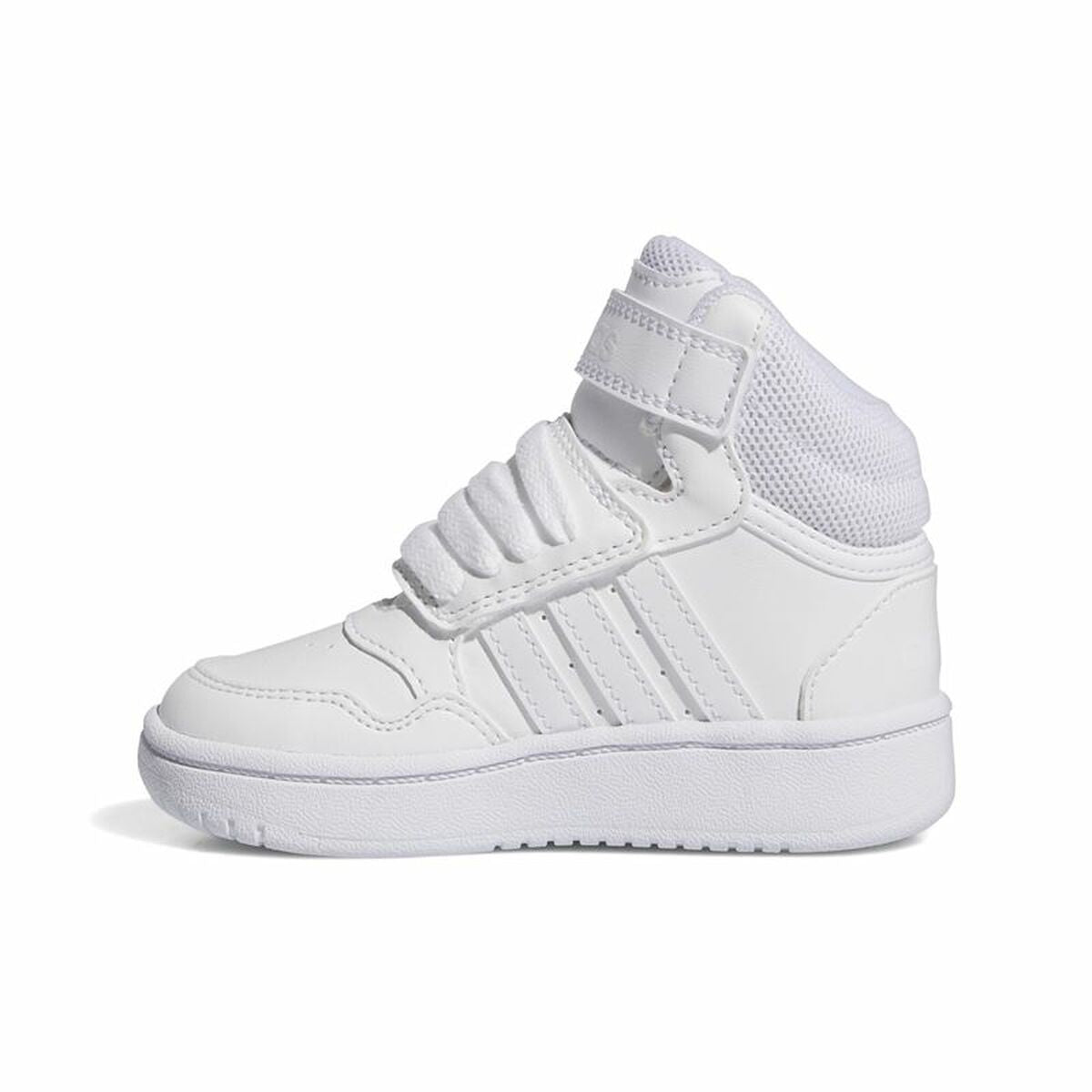 Chaussures de Sport pour Bébés Adidas Hoops Mid 3.0 Blanc