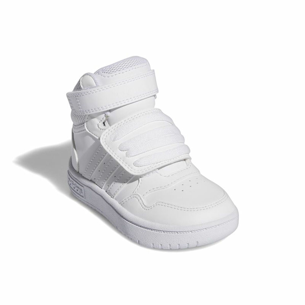 Chaussures de Sport pour Bébés Adidas Hoops Mid 3.0 Blanc