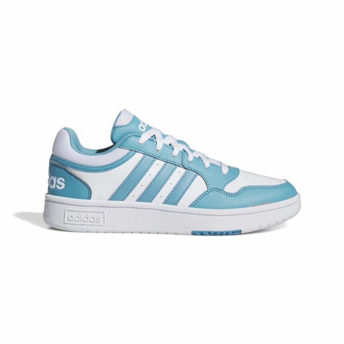 Chaussures de sport pour femme Adidas Hoops 3.0 Bleu Blanc