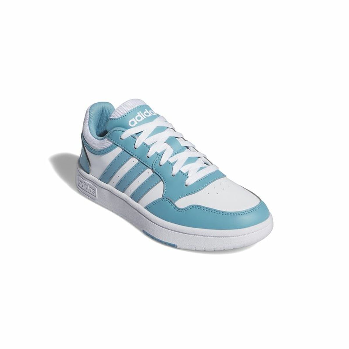 Chaussures de sport pour femme Adidas Hoops 3.0 Bleu Blanc