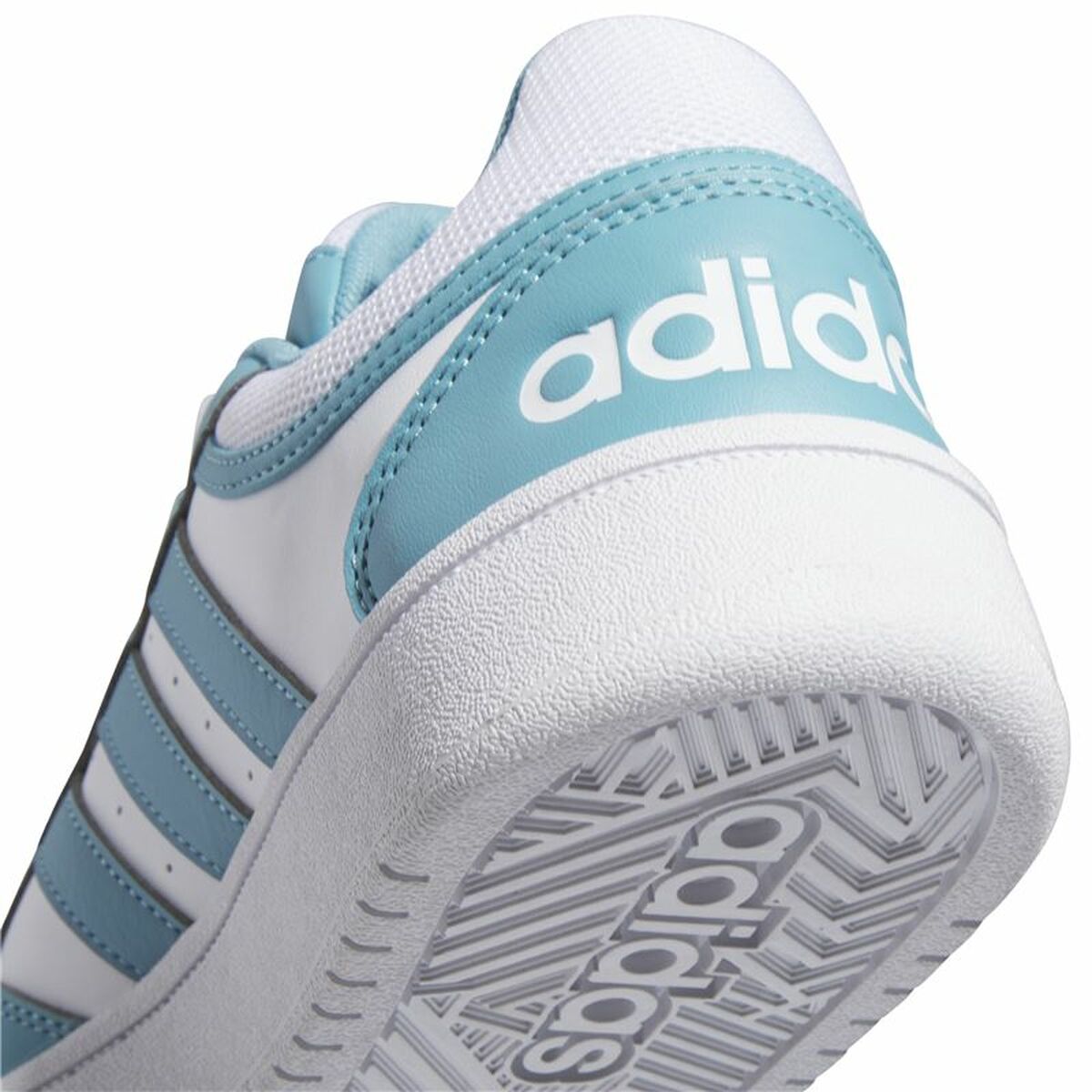 Chaussures de sport pour femme Adidas Hoops 3.0 Bleu Blanc