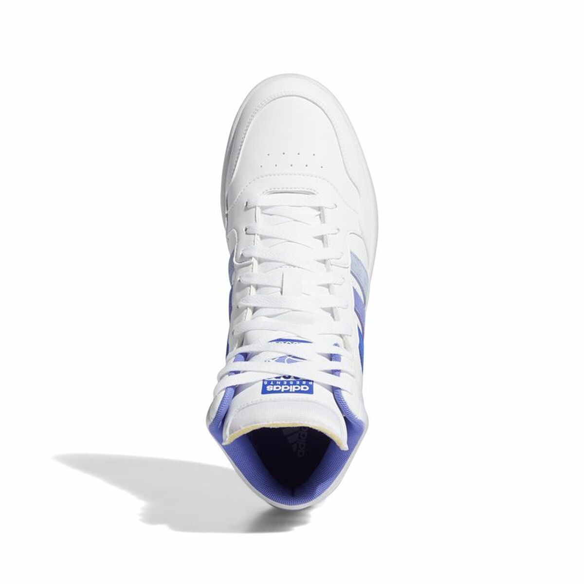 Chaussures casual homme Adidas Hoops 3.0 Mid Blanc