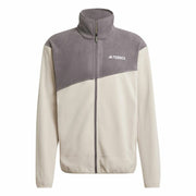 Doublure Polaire Adidas Terrex Multi Full Zip Fleece Beige Homme