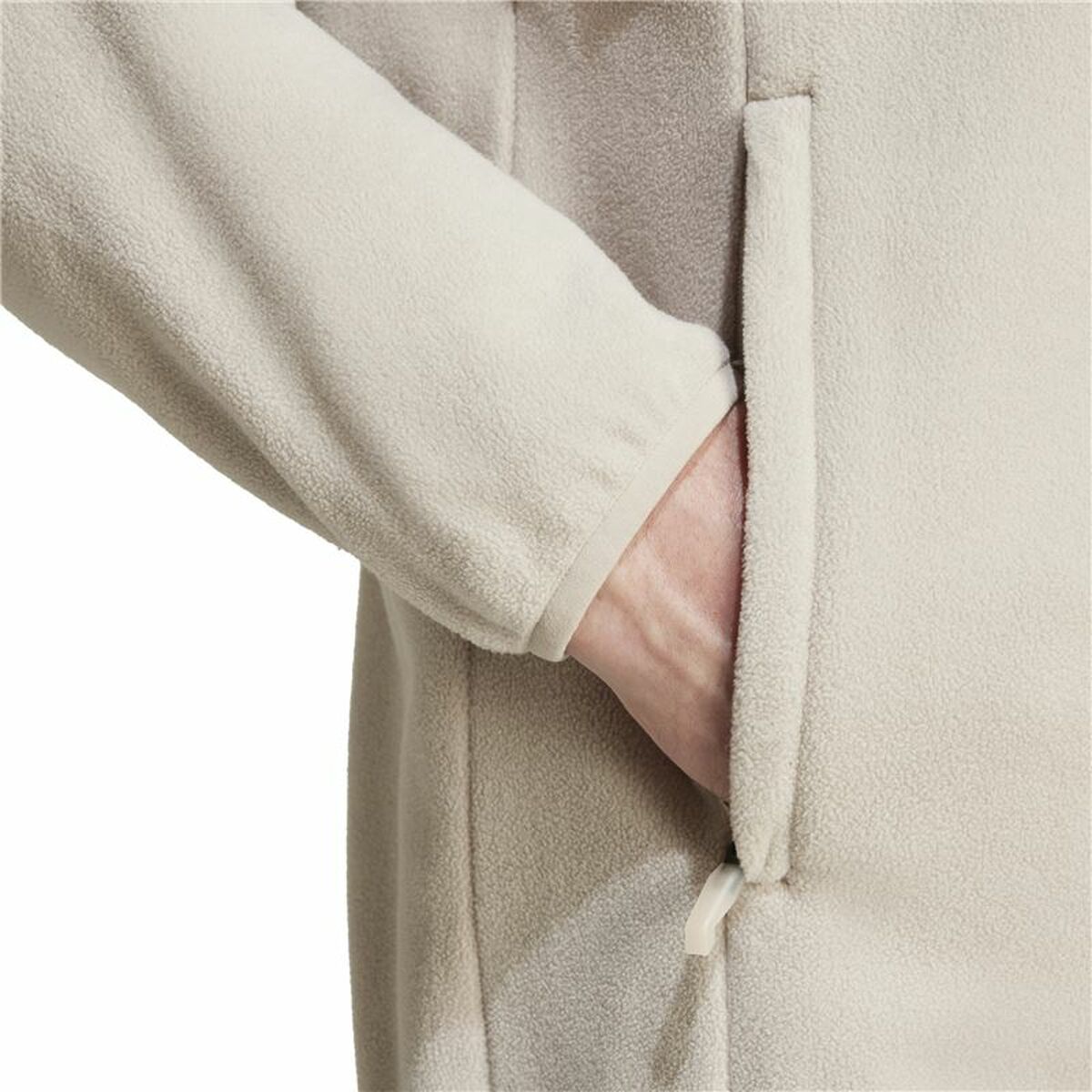 Doublure Polaire Adidas Terrex Multi Full Zip Fleece Beige Homme