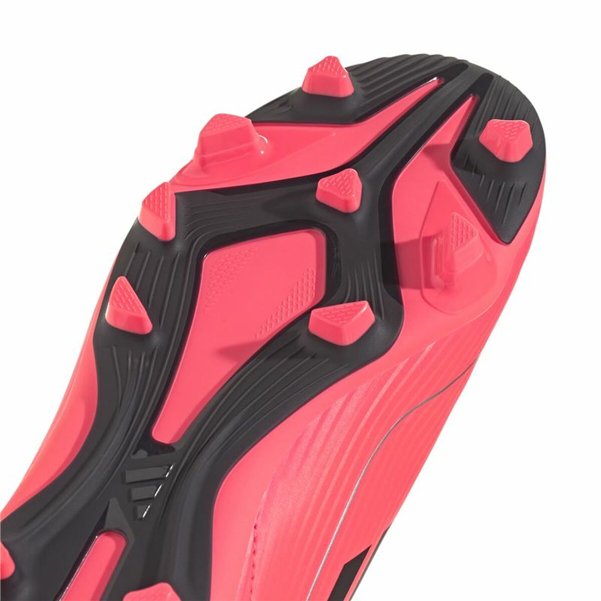 Chaussures de foot pour Enfants Adidas F50 Club FxG Rose Rouge carmin