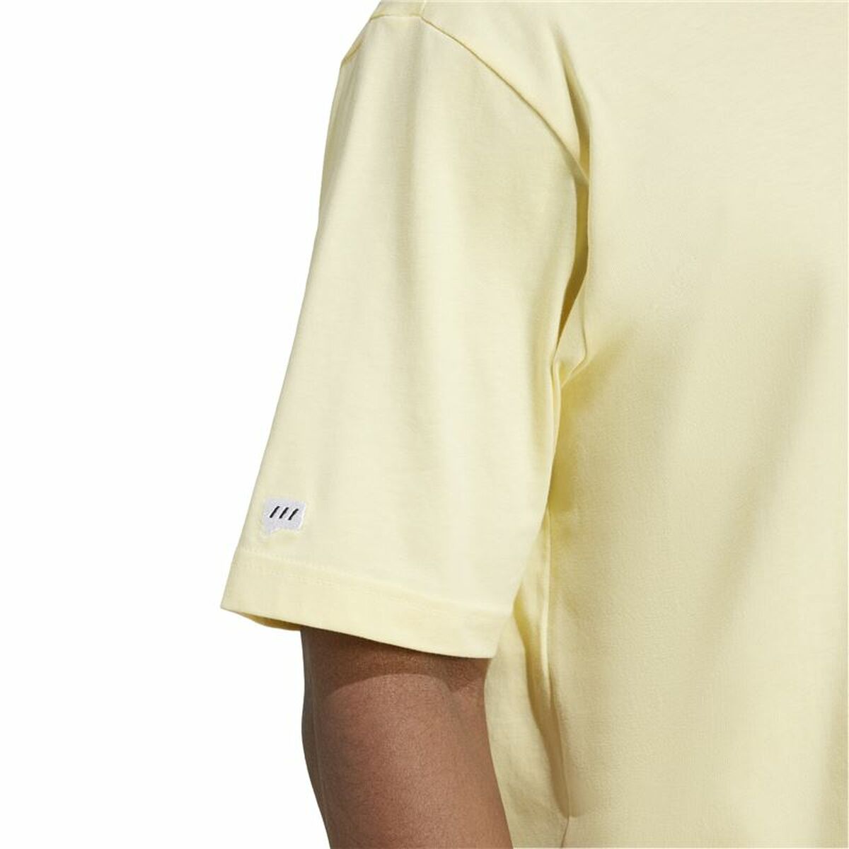 T-shirt à manches courtes homme Adidas Remoji Pocket Graphic Jaune Doré