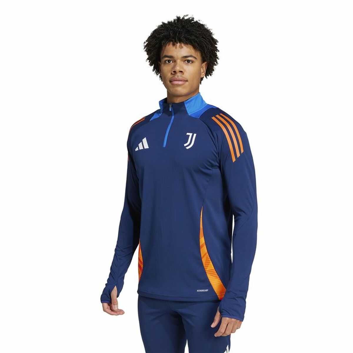 Sweat à capuche homme Adidas Juventus Tiro24 Competition Bleu